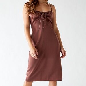 kendall & kylie linen bustier midi dress Kendall & Kylie | Dresses | Kendall Kylie Linen Blend Midi Dress